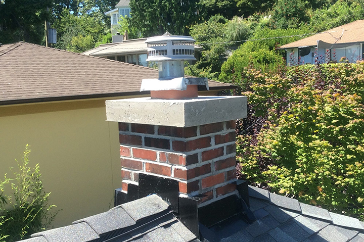 Newly Cleaned Chimney